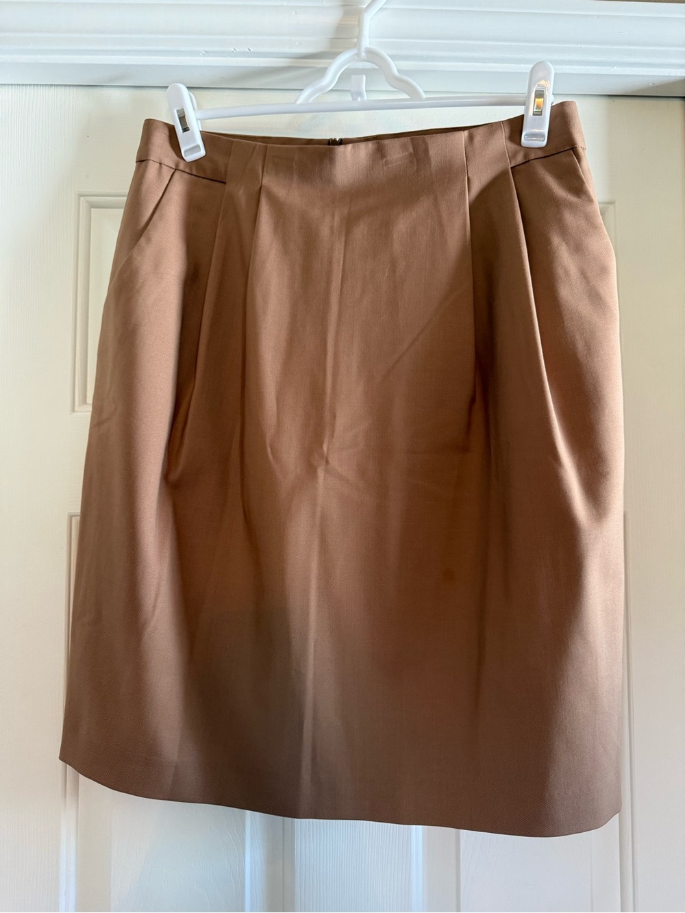MM Lafleur Remy Washable Wool Twill Skirt